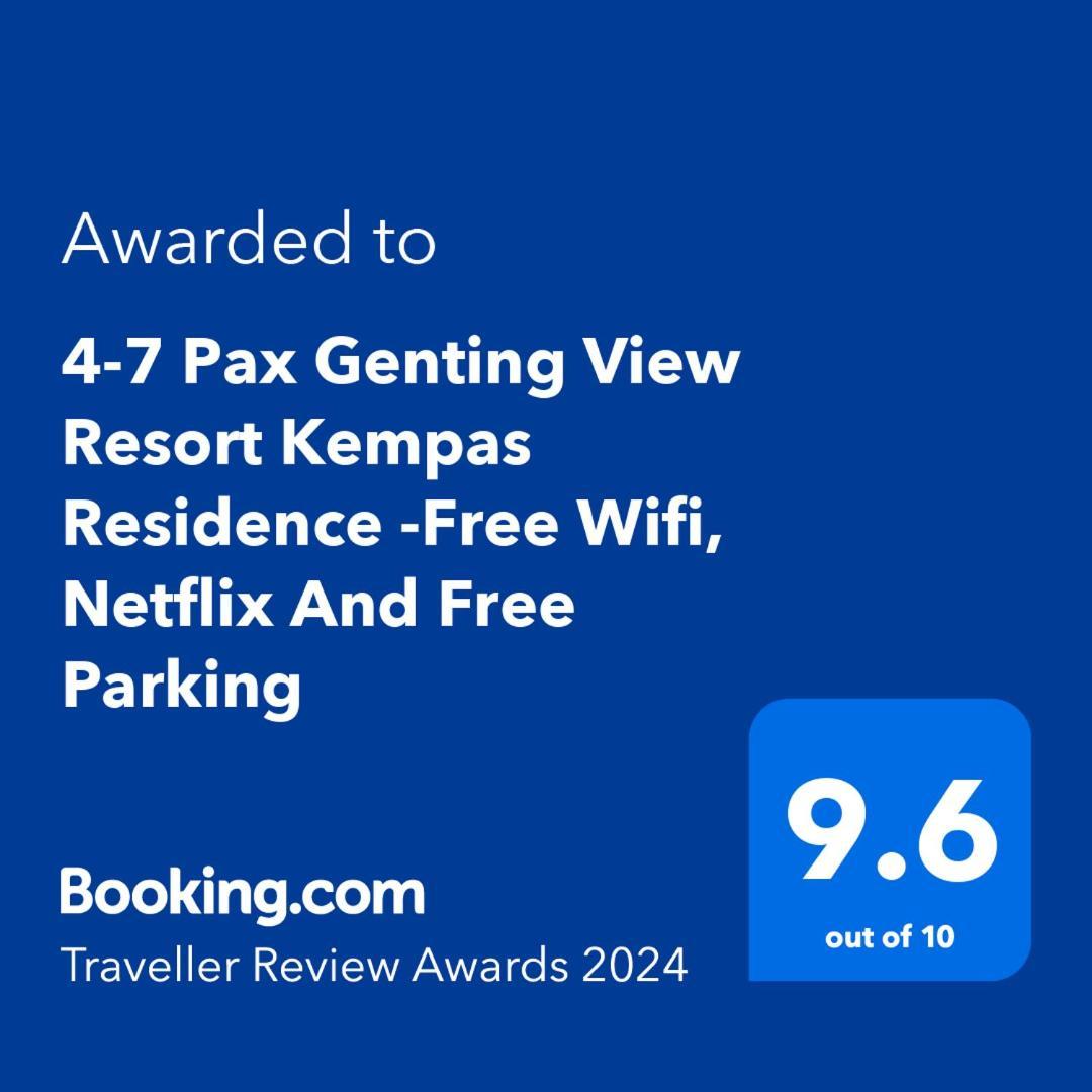 4-7 Pax Genting View Resort Kempas Residence -Free Wifi, Netflix And Free Parking Genting Highlands Exterior foto